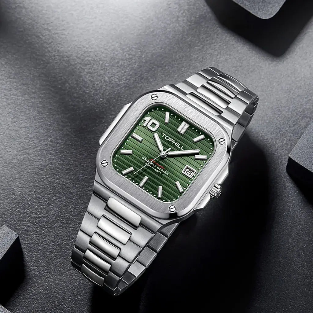 Automatic Movement: Miyota 9019 tophillwatch.com
