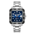 TOPHILL Men's Square Automatic Diver - 39mm 316L Steel, 10ATM/100M Water Resistant, Unidirectional Bezel, Date Window, Sapphire Glass, Turtle Safety Clasp, Original Design tophillwatch.com