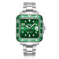 TOPHILL Men's Square Automatic Diver - 39mm 316L Steel, 10ATM/100M Water Resistant, Unidirectional Bezel, Date Window, Sapphire Glass, Turtle Safety Clasp, Original Design tophillwatch.com