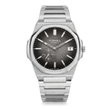 TOPHILL KIM Series Men's Automatic Watch 38.7mm Ultra-Slim 9mm Dress Watch Sunburst Dial Small Seconds Date Window Sapphire Crystal 5ATM Waterproof Stainless Steel Bracelet Mechanical Wristwatch Kim001 tophillwatch.com