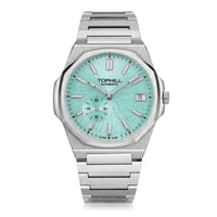 TOPHILL KIM001G Men's Automatic Dress Watch, 38.7mm Ultra-Slim 9mm Sapphire Crystal 5ATM Waterproof | KIM001G