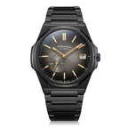 TOPHILL KIM Series Men's Automatic Watch 38.7mm Ultra-Slim 9mm Dress Watch Sunburst Dial Small Seconds Date Window Sapphire Crystal 5ATM Waterproof Stainless Steel Bracelet Mechanical Wristwatch Kim001 tophillwatch.com