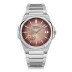 TOPHILL KIM Series Men's Automatic Watch 38.7mm Ultra-Slim 9mm Dress Watch Sunburst Dial Small Seconds Date Window Sapphire Crystal 5ATM Waterproof Stainless Steel Bracelet Mechanical Wristwatch Kim001 tophillwatch.com