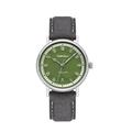 TOPHILL Men's Automatic Mechanical Watch – Miyota 9015 Movement, Sapphire Crystal, 40mm 316L Stainless Steel Case, Genuine Leather Strap, 5ATM Waterproof,TW109G