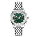 TOPHILL Mechanical Watch for Men, 40mm Stainless Steel Case, Manual-Wind Seagull ST1901 Movement, Sapphire Crystal, Leather Strap, Green Luminous Dial, TL030G tophillwatch.com