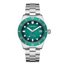 Lade das Bild in den Galerie-Viewer, TOPHILL Men's Automatic Mechanical Watch 40mm Stainless Steel Bracelet 10ATM Waterproof NH35 Movement Luminous Date Window Dress Watch TD010G tophillwatch.com
