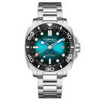 TOPHILL Automatic Watches for Men|Diving Watch 300M Waterproof|GMT Watch|Super Luminous|Screw-Down Crown & HEV|Ceramic Bezel|316L Stainless Steel & Sapphire Crystal|Black Luxury Watch for Business Scuba Diving|TD012 tophillwatch.com
