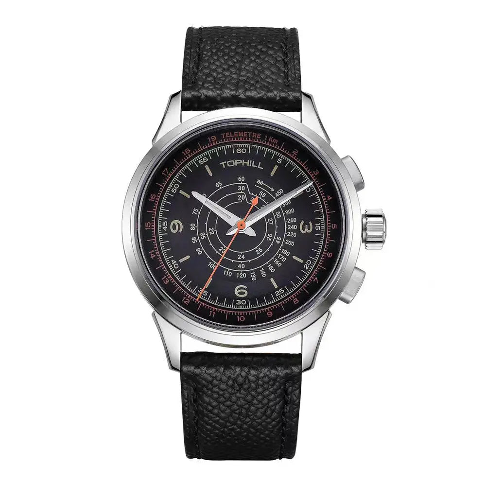 TOPHILL Special Edition Hand-Wound Mechanical Chronograph Watch for Men, Seagull ST1901 Movement, 40mm 316L Stainless Steel Case, Sapphire Crystal | TL030G.S tophillwatch.com