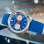 TOPHILL Men's Hand-Wound Chronograph - 40mm 316L Steel, Seagull ST1901 Movement, Sapphire Glass, Tachymeter Bezel, Silicone Band, Super-Luminova, Mechanical Racing Watch tophillwatch.com