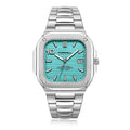 TOPHILL Men's Square Automatic Watch - 39mm 316L Steel Case & Bracelet, Date Window, Sapphire Glass, 5ATM Water Resistant, Butterfly Clasp, TW089G tophillwatch.com