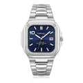 TOPHILL Men's Square Automatic Watch - 39mm 316L Steel Case & Bracelet, Date Window, Sapphire Glass, 5ATM Water Resistant, Butterfly Clasp, TW089G tophillwatch.com