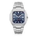 TOPHILL Men's Square Automatic Watch - 39mm 316L Steel Case & Bracelet, Date Window, Sapphire Glass, 5ATM Water Resistant, Butterfly Clasp, TW089G tophillwatch.com