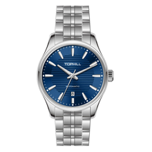 Charger l'image dans la galerie, TOPHILL Men's Automatic Dress Watch|Miyota 8215 Japanese Mechanical Movement|316L Stainless Steel|Sapphire Crystal|5ATM Waterproof|Slim 11.4mm Profile|Butterfly Clasp|Classic Business Timepiece tophillwatch.com

