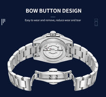 Lade das Bild in den Galerie-Viewer, TOPHILL SIMPLE Men's Classic Analog Watch - 40mm Steel Case, Sapphire Glass, Leather Band, Multi-Level Dial with Date Display, 3ATM Water Resistant, Minimalist Business Watch for Men tophillwatch.com
