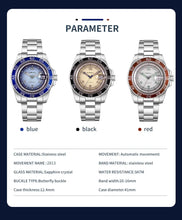 Lade das Bild in den Galerie-Viewer, TOPHILL SIMPLE Men's Classic Analog Watch - 40mm Steel Case, Sapphire Glass, Leather Band, Multi-Level Dial with Date Display, 3ATM Water Resistant, Minimalist Business Watch for Men tophillwatch.com

