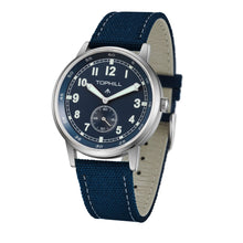 Lade das Bild in den Galerie-Viewer, TOPHILL Men's Tactical Field Watch - 40mm Japan Quartz Movement, Canvas Band, Luminous Dial, Small Seconds, Sapphire Glass, Military Style Outdoor Watch for Men tophillwatch.com
