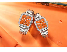 画像をギャラリービューアに読み込む, TOPHILL Men's Square Automatic Mechanical Watch - 38.5mm 316L Steel, Sunray Dial, 10 o'clock Hour Marker, Date Display, Solid Steel Band, 50M Water Resistant, Dress Business Watch tophillwatch.com
