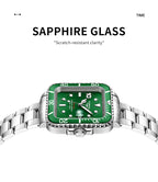TOPHILL Men's Square Automatic Diver - 39mm 316L Steel, 10ATM/100M Water Resistant, Unidirectional Bezel, Date Window, Sapphire Glass, Turtle Safety Clasp, Original Design tophillwatch.com