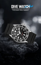 Lade das Bild in den Galerie-Viewer, TOPHILL Men's Automatic Dive Watch 300M Waterproof, NH35 Movement, Sapphire Crystal, Luminous Dial, Date Function, Professional Diving Equipment TD007G tophillwatch.com
