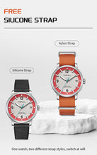 Charger l'image dans la galerie, TOPHILL Men's Casual Sport Watch - 42mm Quartz, Sapphire Glass, NATO Nylon Band, Date Window, 5ATM Water Resistant, Military-Inspired Outdoor Watch for Men tophillwatch.com
