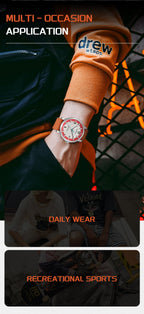 TOPHILL Men's Casual Sport Watch - 42mm Quartz, Sapphire Glass, NATO Nylon Band, Date Window, 5ATM Water Resistant, Military-Inspired Outdoor Watch for Men tophillwatch.com