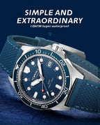 TOPHILL Mens Watches GMT Automatic Dive Watch|39.5mm 316L Steel Dive Watch|NH34 Movement|Sapphire Crystal|Ceramic Bezel|10ATM Water Resistant|BGW9 Luminous Rubber Strap Watch for Men tophillwatch.com