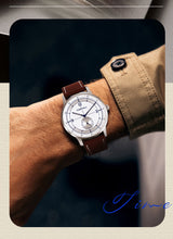 Charger l'image dans la galerie, TOPHILL Men's Field Watch TD098G - 42mm Stainless Steel Case, Sapphire Glass, Colorful NATO Strap, Japanese Quartz Movement, 5ATM Water Resistant, Everyday Casual Watch for Men tophillwatch.com
