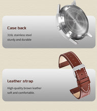 Charger l'image dans la galerie, TOPHILL Men's Field Watch TD098G - 42mm Stainless Steel Case, Sapphire Glass, Colorful NATO Strap, Japanese Quartz Movement, 5ATM Water Resistant, Everyday Casual Watch for Men tophillwatch.com

