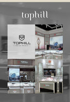 TOPHILL Men's Field Watch TD098G - 42mm Stainless Steel Case, Sapphire Glass, Colorful NATO Strap, Japanese Quartz Movement, 5ATM Water Resistant, Everyday Casual Watch for Men tophillwatch.com