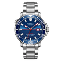 TOPHILL Men's Professional Diver Watch - 45mm Automatic, 300m/1000ft Water Resistant, Unidirectional Bezel, Luminous Dial, Steel Bracelet + Bonus Rubber Band, TD003G tophillwatch.com