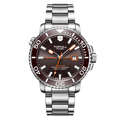 TOPHILL Men's Professional Diver Watch - 45mm Automatic, 300m/1000ft Water Resistant, Unidirectional Bezel, Luminous Dial, Steel Bracelet + Bonus Rubber Band, TD003G tophillwatch.com