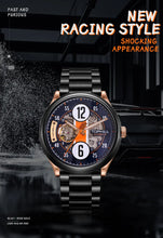 画像をギャラリービューアに読み込む, TOPHILL Men's Automatic Mechanical Watch - 44mm Open-Work Racing Dial, 21,600 BPH Self-Winding, 316L Stainless Steel, Sapphire Glass, 5ATM Water Resistant, Sport Luxury Wristwatch tophillwatch.com
