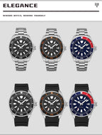 TOPHILL Men's Automatic Dive Watch 300M Waterproof, NH35 Movement, Sapphire Crystal, 316L Steel Bracelet, Luminous Dial, Date Function, Professional Diving Equipment TD008G tophillwatch.com