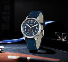 Lade das Bild in den Galerie-Viewer, TOPHILL Men's Tactical Field Watch - 40mm Japan Quartz Movement, Canvas Band, Luminous Dial, Small Seconds, Sapphire Glass, Military Style Outdoor Watch for Men tophillwatch.com
