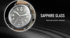 TOPHILL Men's Tactical Field Watch - 40mm Japan Quartz Movement, Canvas Band, Luminous Dial, Small Seconds, Sapphire Glass, Military Style Outdoor Watch for Men tophillwatch.com